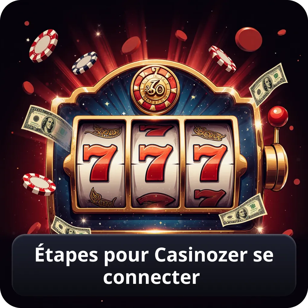 Étapes pour Casinozer Se Connecter